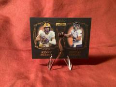 Kenny Pickett, Carson Strong [Black Platinum] Football Cards 2022 Wild Card Matte Dueling Guns Prices