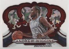 Andrew Wiggins [Crystal Red] #74 Basketball Cards 2018 Panini Crown Royale Prices