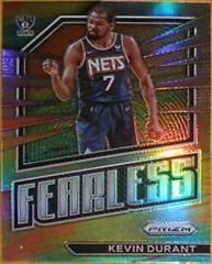 Kevin Durant [Silver] #7 Basketball Cards 2022 Panini Prizm Fearless Prices