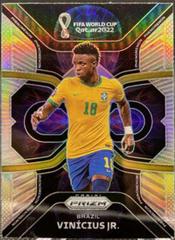 Vinicius Jr. [Silver] #14 Soccer Cards 2022 Panini Prizm World Cup Phenomenon Prices
