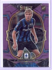 Rasmus Hojlund [Purple] #85 Soccer Cards 2022 Panini Select Serie A Prices