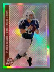 Peyton Manning [Chrome Bronze Refractor] #13 Football Cards 2006 Topps Draft Picks & Prospects Prices