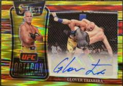 Glover Teixeira [Gold Flash] Ufc Cards 2022 Panini Select UFC Octagon Action Signatures Prices