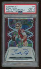 Brock Purdy [Neon Marble] #40 Football Cards 2022 Panini Spectra Rookie Autographs Prices