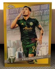 Felipe Mora [Gold] Soccer Cards 2022 Topps Chrome MLS Big City Strikers Prices