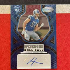 Aidan Hutchinson [Teal] #RCS-AH Football Cards 2022 Panini Certified Rookie Roll Call Signatures Prices
