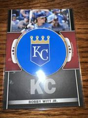 Bobby Witt Jr. [Black] #TLP-BW Baseball Cards 2023 Topps Team Logo Patch Prices
