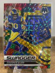 Cooper Kupp [Gold] Football Cards 2022 Panini Mosaic Swagger Prices