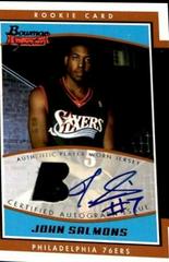 John Salmons [Jersey] Basketball Cards 2002 Bowman Signature Edition Prices