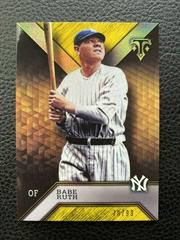 Babe Ruth [Gold] #99 Baseball Cards 2016 Topps Triple Threads Prices