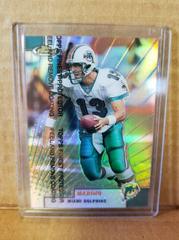 Dan Marino [Refractor,w/ Coating] #10 Football Cards 1999 Topps Finest Prices