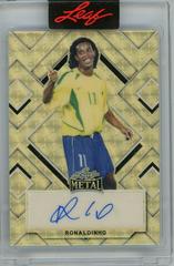 Ronaldinho Soccer Cards 2022 Leaf Metal Autographs Prices