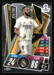 Karim Benzema #48 Soccer Cards 2020 Topps Chrome Match Attax UEFA Champions League Prices