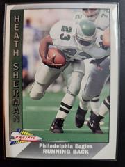 Heath Sherman Football Cards 1991 Pacific Prices