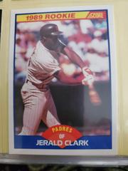 Jerald Clark #644 Baseball Cards 1989 Score Prices