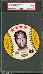 Hank Aaron Baseball Cards 1976 Safelon Discs Prices
