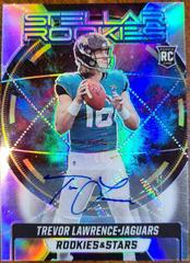 Trevor Lawrence [Signature] #SR1 Football Cards 2021 Panini Rookies and Stars Stellar Prices