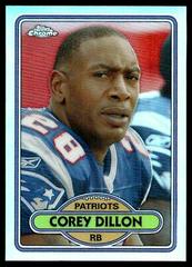 Corey Dillon [Refractor] Football Cards 2005 Topps Chrome Throwbacks Prices