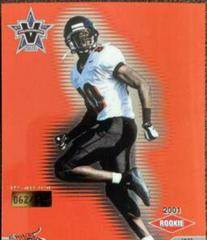 Chad Johnson [Premiere Date] #113 Football Cards 2001 Pacific Vanguard Prices