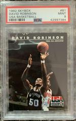 David Robinson #81 Basketball Cards 1992 Skybox USA Prices