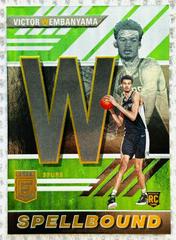 Victor Wembanyama [Neon Green] #3 Basketball Cards 2023 Donruss Elite Spellbound Prices