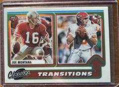 Joe Montana [Red] #T-8 Football Cards 2022 Panini Classics Transitions Prices