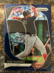 Jose Ramirez [Blue Prizm] #218 Baseball Cards 2020 Panini Prizm Prices