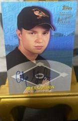 Alex Gordon [Certified Autograph] #TTA21 Baseball Cards 2000 Topps Traded Prices