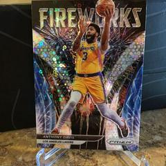 Anthony Davis [Fast Break] Basketball Cards 2021 Panini Prizm Fireworks Prices