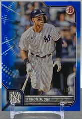 Aaron Judge [Blue] #2 Baseball Cards 2022 Bowman Prices