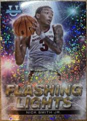 Nick Smith Jr. [Speckle] #FL-6 Basketball Cards 2022 Bowman University Best Flashing Lights Prices