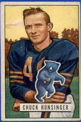 Chuck Hunsinger #123 Football Cards 1951 Bowman Prices