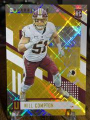 Will Compton [Yellow] Football Cards 2017 Panini Unparalleled Prices
