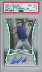 Austin Hendrick [Spectrum Silver] #CA-AH1 Baseball Cards 2020 Leaf Trinity Clear Autographs Prices