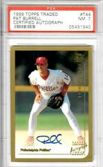 Pat Burrell [Certified Autograph] Baseball Cards 1999 Topps Traded Prices