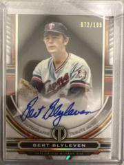 Bert Blyleven Baseball Cards 2023 Topps Tribute Autographs Prices