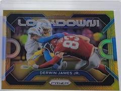Derwin James Jr. [Gold] #LD-10 Football Cards 2023 Panini Prizm Lockdown Prices