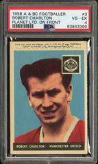 Robert Charlton [Planet Ltd. on Front] #3 Soccer Cards 1958 A & BC Footballers Prices