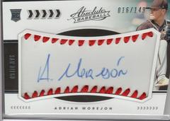 Adrian Morejon [Material Signature] #108 Baseball Cards 2020 Panini Absolute Prices