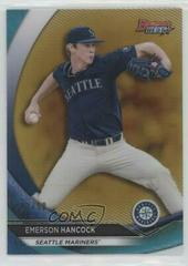 Emerson Hancock [Gold Refractor] Baseball Cards 2020 Bowman's Best Top Prospects Prices