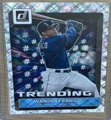 Wander Franco #T-7 Baseball Cards 2022 Panini Donruss Trending Prices