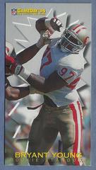 Bryant Young #16 Football Cards 1994 Fleer Gameday Rookie Standouts Prices