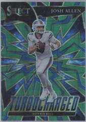 Josh Allen [Green] Football Cards 2021 Panini Select Turbocharged Prices