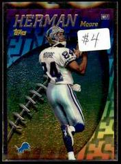 Herman Moore #M17 Football Cards 1998 Topps Mystery Finest Prices
