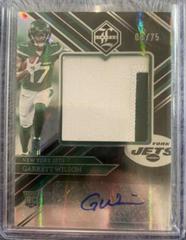Garrett Wilson [Patch Autograph Gold] #110 Football Cards 2022 Panini Limited Prices