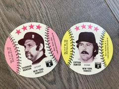 Thurman Munson Baseball Cards 1977 Dairy Isle Discs Prices