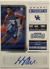Shai Gilgeous Alexander [Autograph Playoff Ticket] #64 Basketball Cards 2018 Panini Contenders Draft Picks Prices