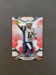 Tom Brady [Red Refractor] #140 Football Cards 2015 Topps Finest Prices