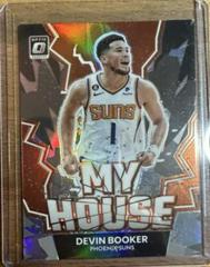 Devin Booker [Holo] #14 Basketball Cards 2022 Panini Donruss Optic My House Prices
