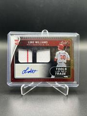 Luke Williams Baseball Cards 2022 Panini Absolute Tools of the Trade 2 Swatch Signatures Prices